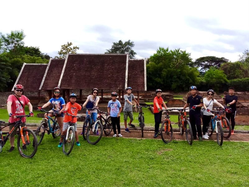 清邁鄉郊親子單車遊